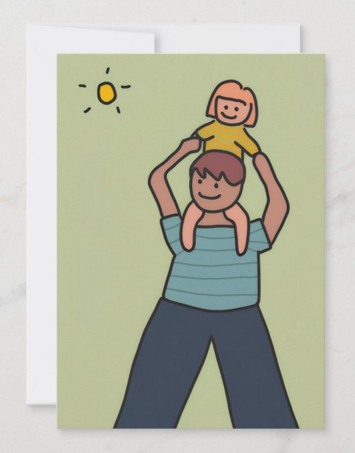 Father and daughter
