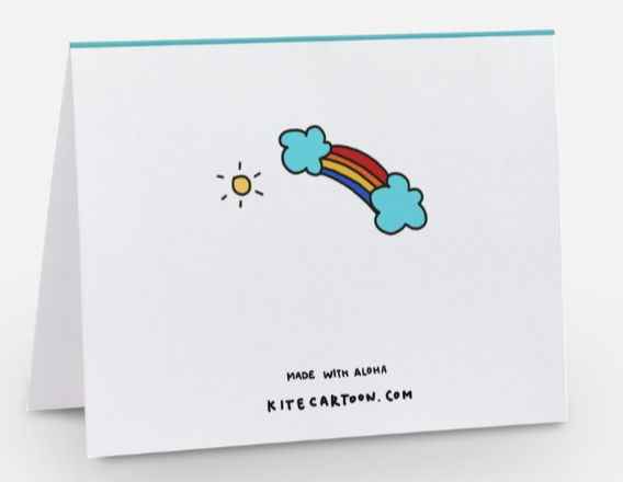 Aloha greeting card