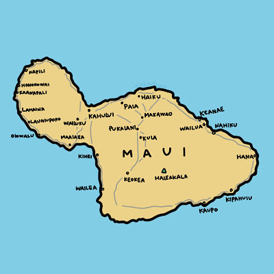 Maui map